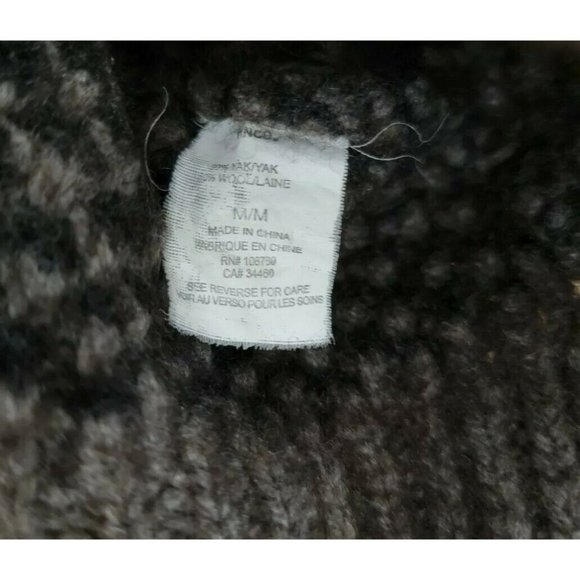 Vince. Womens Sweater Size Medium Wool Turtleneck Gray - Picture 4 of 4